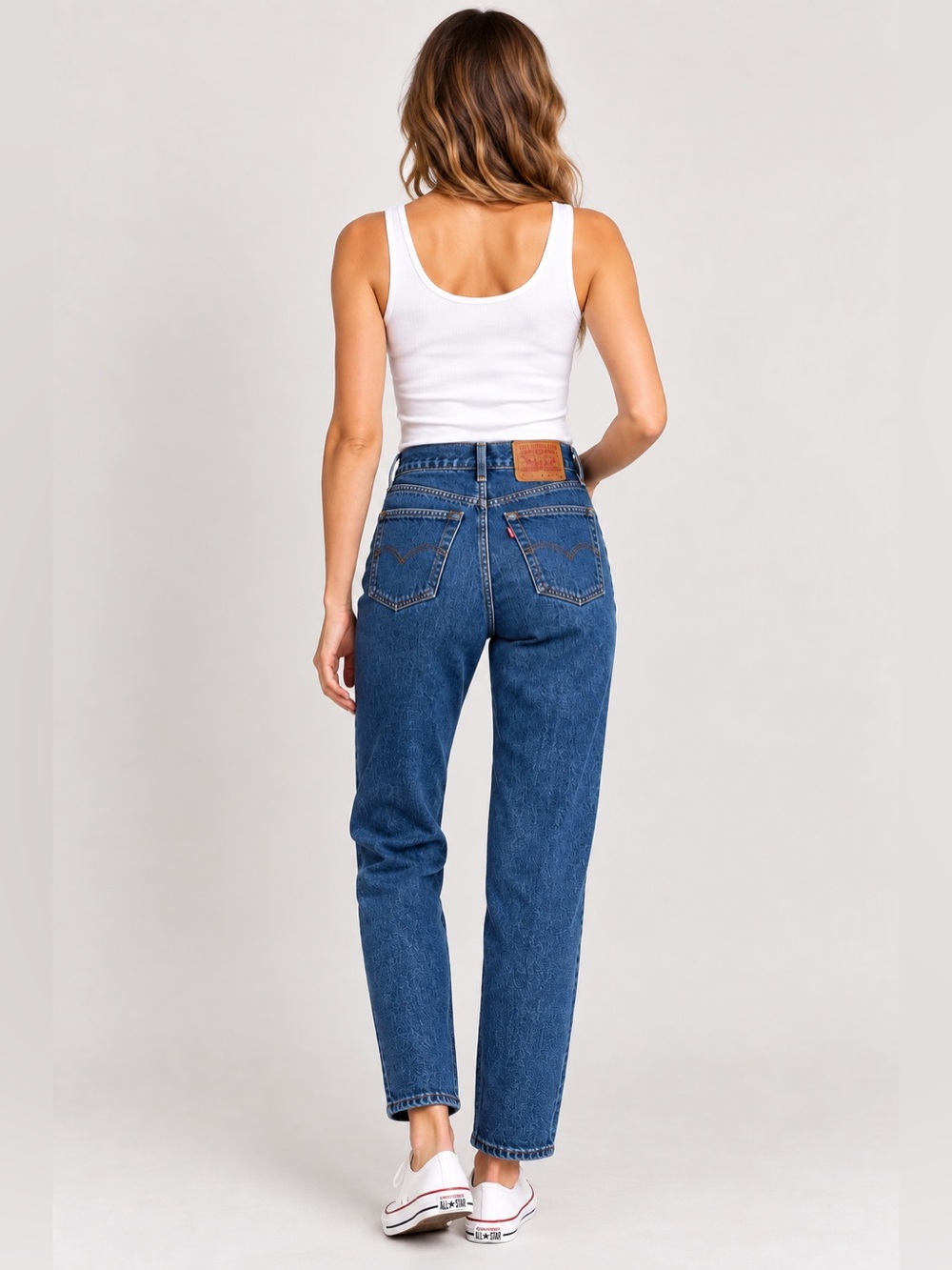 Vintage 1980s Levi’s 501 Jeans Button Fly Made USA High Rise 24” Waist